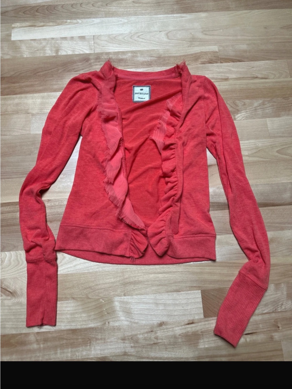 Poof Excellence cardigan orange pink